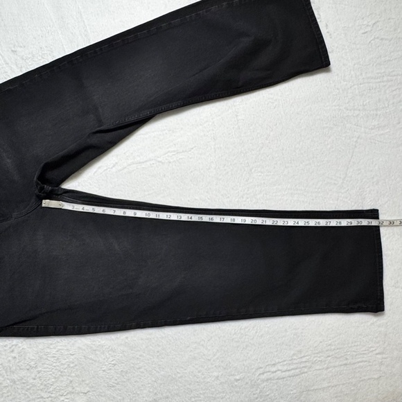 NWT Good American "Good 90s" Mid Rise Relaxed Fit Black Wash Jeans Size 14 L32" - Picture 13 of 14
